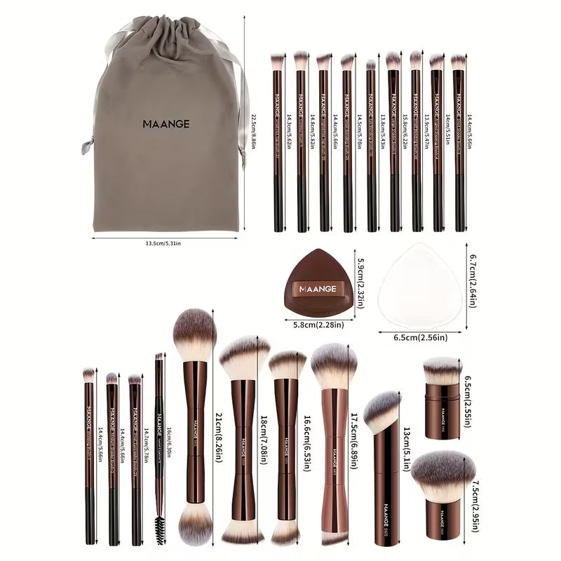 MAANGE™ 23-Piece Pro Makeup Brush Set