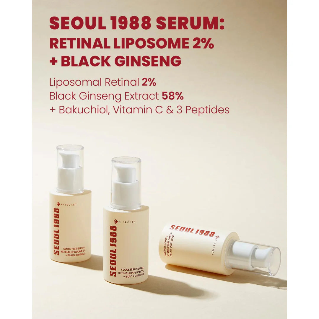 Seoul 1988 Retinal Serum™ Liposome 2% + Black Ginseng