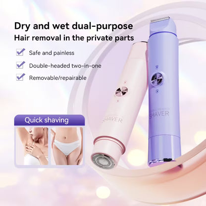 SmoothBae™ Double-Head Shaver